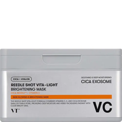 Освітлююча маска для обличчя VT Cosmetics Reedle Shot Vita-Light Brightening Mask з мікроголками та вітаміном C
