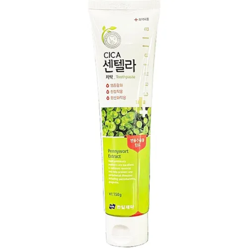 Зубна паста Hanil Cica Pennywort Extract Toothpaste з екстрактом центели, 150 г.