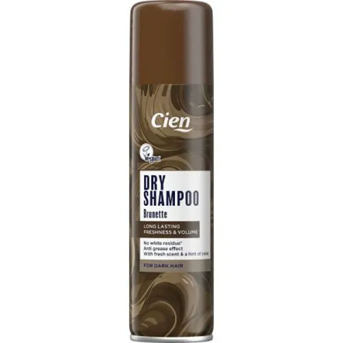 Сухий шампунь для темного волосся Cien Dry Shampoo Dark Hair, 200 мл.