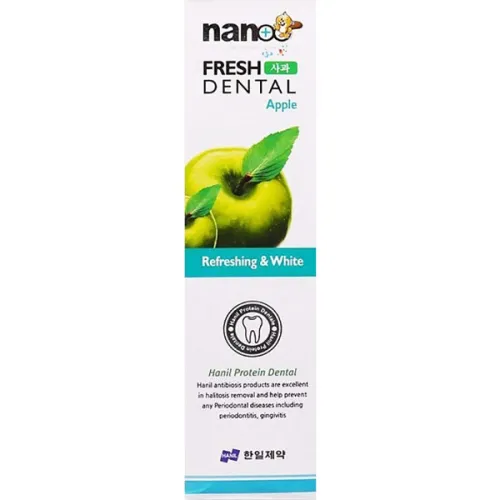 Зубная паста «яблоко» Hanil Fresh Dental Apple Toothpaste, 160 г. - вид 2