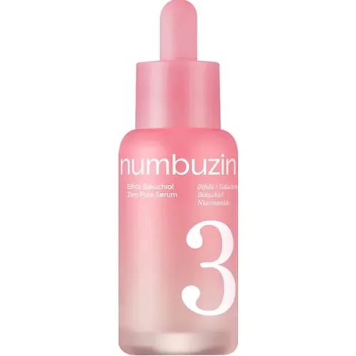 Сыворотка для лица Numbuzin No.3 Bifida Bakuchiol Zero Pore Serum с лизатом бифидобактерий и бакучиолом для сужения пор, 30