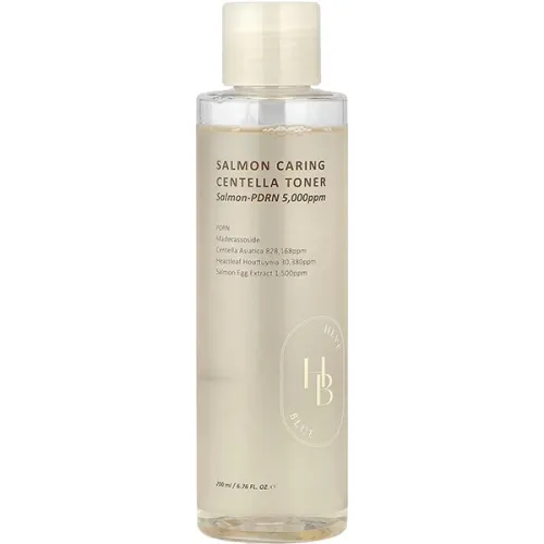 Очищающая пенка для лица HeveBlue Salmon Caring Centella Bubble Cleanser с экстрактом лосося, брокколи и центеллы, 200 мл.