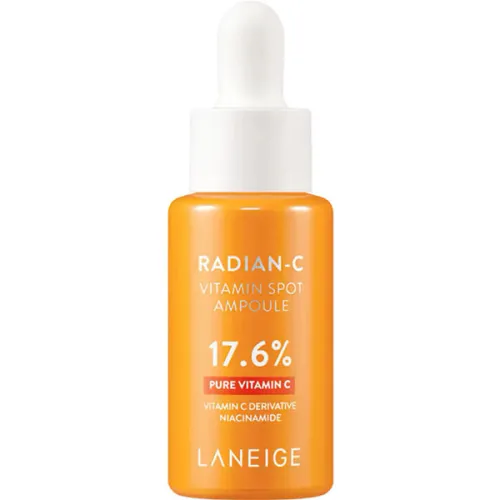 Освітлююча сироватка для обличчя Laneige Radian-C Vitamin Spot Ampoule з вітаміном С, 10 г.