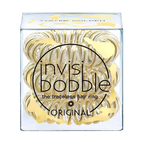 Резинка-браслет для волос «золотая» Invisibobble Original Time To Shine You’re Golden