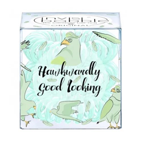 Резинка-браслет для волосся «сіро-зелена» Invisibobble Original Hawkwardly Good Looking