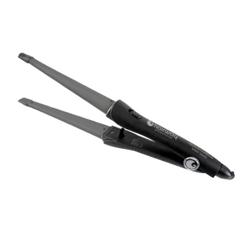 Плойка-щіпці для волосся конусоподібна Hairway Titanium-Tourmaline Nano-Silver Conical