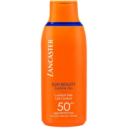 Нежное солнцезащитное молочко для тела Lancaster Sun Beauty Sublime Tan Comfort Milk SPF50, 175 мл.