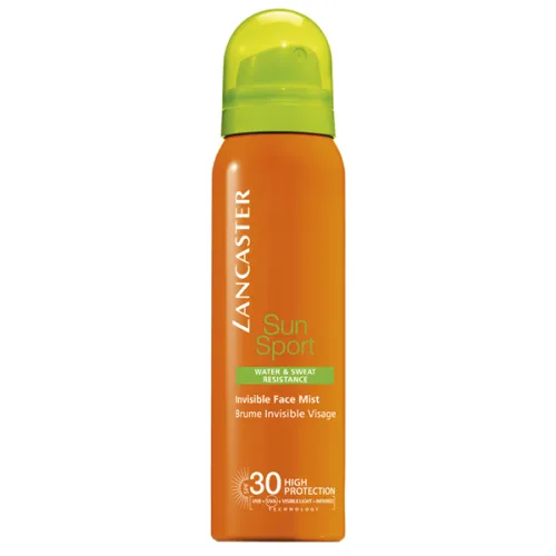 Невидимая солнцезащитная водостойкая дымка для лица Lancaster Sun Sport Invisible Face Mist SPF30, 100 мл.