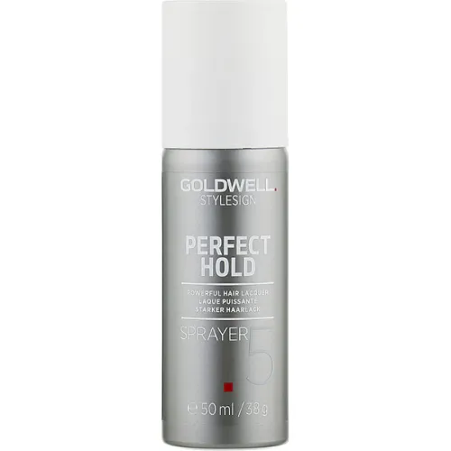 Лак для надсильної фіксації та захисту волосся від вологості Goldwell Stylesign Perfect Hold Sprayer, 50 мл.