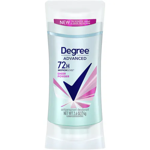 Антиперспірант для жінок «фрезія та лісові ягоди» Degree MotionSense Sheer Powder 72H Anti-perspirant, 74 г.
