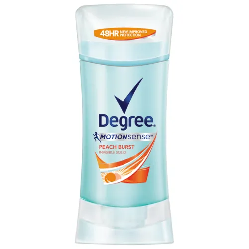 Антиперспірант для жінок «персиковий» Degree MotionSense Peach Burst 48HR Anti-perspirant, 74 г.
