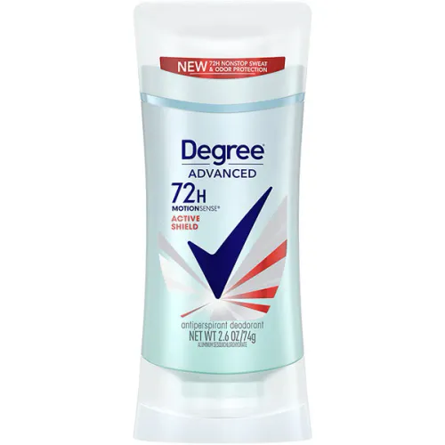 Антиперспірант для жінок «активний захист» Degree MotionSense Active Shield 72H Anti-perspirant, 74 г.