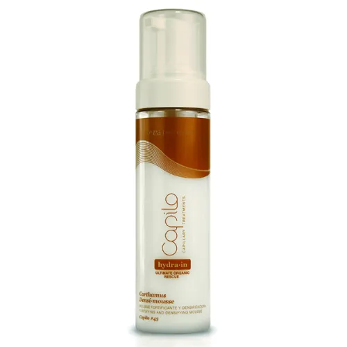 Зміцнюючий та зволожуючий мус для волосся Eva Professional Capilo Carthamus Densi-Mousse #43, 200 мл.