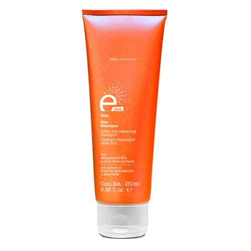 Захисний шампунь від сонячних променів Eva Professional E-Line Sun Shampoo, 250 мл.