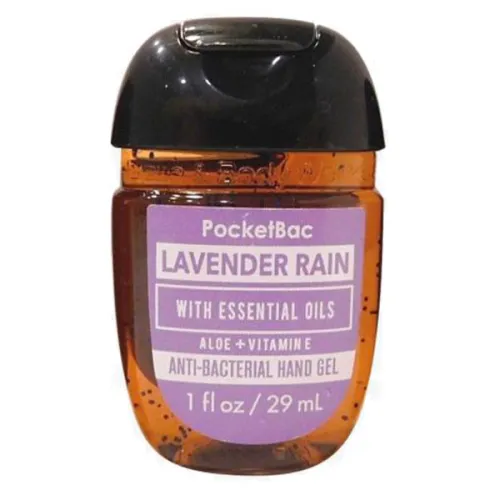 Антибактеріальний гель для рук «лаванда» Bath and Body Works Lavender Rain With Essential Oils, 29 мл.