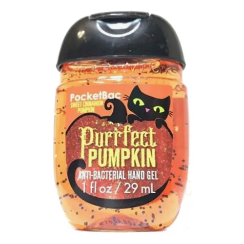 Антибактеріальний гель для рук «гарбуз» Bath and Body Works Purrfect Pumpkin Sweet Cinnamon Pumpkin, 29 мл.