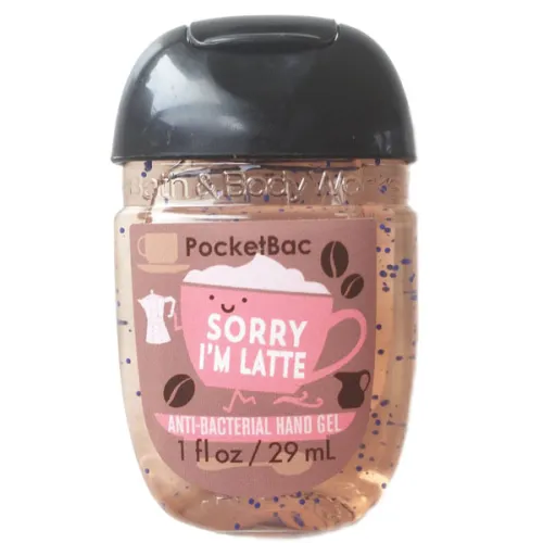Антибактеріальний гель для рук «латте» Bath and Body Works Sorry I’m Latte, 29 мл.