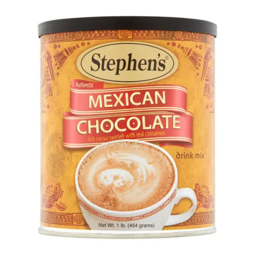 Натуральный какао c корицей Stephen’s Gourmet Hot Cocoa Mexican Chocolate, 454 г.