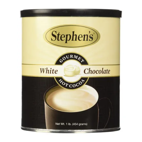 Натуральный какао Stephen’s Gourmet Hot Cocoa White Chocolate с белым шоколадом, 454 г.
