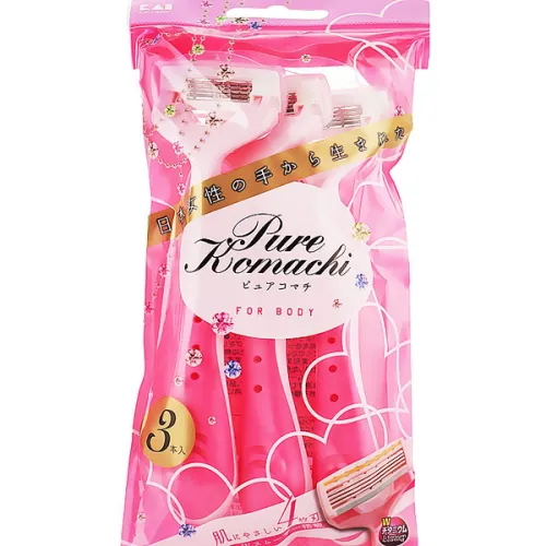 Одноразовая безопасная бритва для женщин KAI Pure Komachi