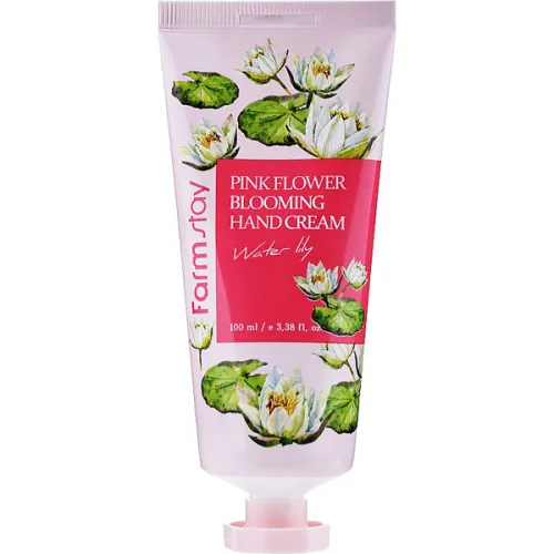 Крем для рук FarmStay Water Lily Blooming Hand Cream на основі лілії, 100 мл.