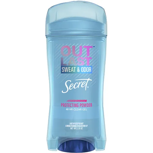 Гелевий дезодорант-антиперспірант «надійний захист» Secret Outlast Sweat & Odor Protecting Powder Clear Gel Antiperspirant