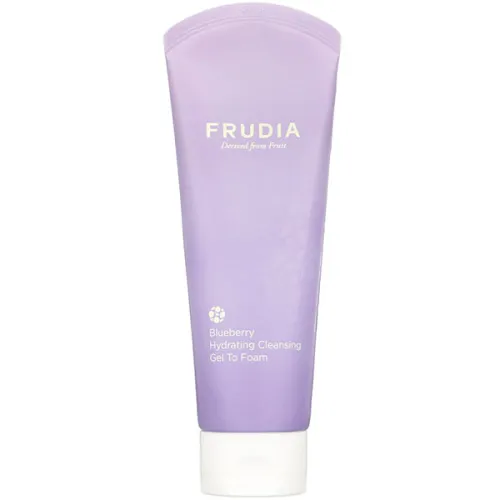 Увлажняющая гель-пенка для умывания Frudia Blueberry Hydrating Cleansing Gel To Foam с экстрактом черники, 145 мл.
