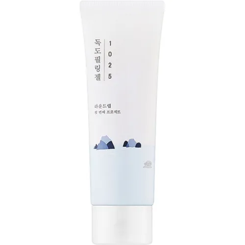 Пилинг скатка для лица Round Lab 1025 Dokdo Peeling Gel, 120 мл. примятая уп.