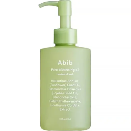 Гідрофільна олія для демакіяжу Abib Pore Cleansing Oil Heartleaf Oil-Wash з екстрактом хауттюйнії, 210 мл.