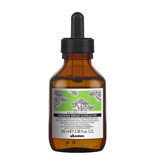 Суперактивная сыворотка для кожи головы и волос Davines Renewing Serum Superactive, 100 мл.