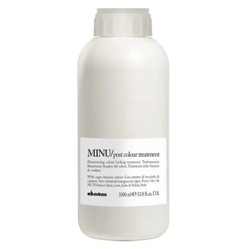 Стабилизирующий флюид после окрашивания Davines Minu Post Color Treatment, 1000 мл.