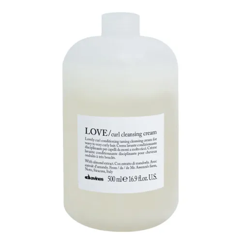 Очищающий серум для волнистых волос Davines Love Curl Cleansing Cream, 500 мл.