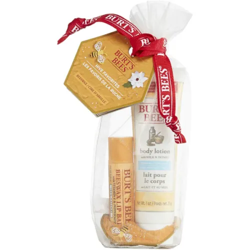 Набір бальзам для губ та лосьйон для тіла «бджолиний віск» Burt’s Bees Multi 2-Pack Hive Favorites Holiday Beeswax