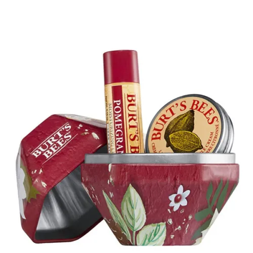 Набор крем для кутикулы и бальзам для губ «гранат» Burt’s Bees Multi 2-Pack Holiday Pomegranate