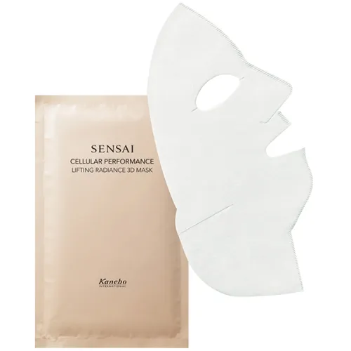Антивікова тривимірна підтягувальна маска для обличчя Kanebo Sensai Cellular Performance Lifting Radiance 3D Mask, 6 шт. х