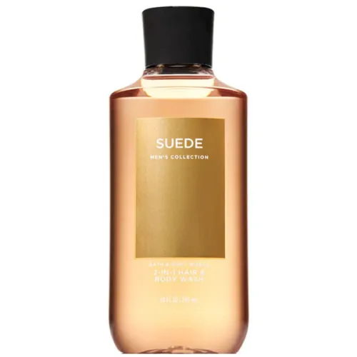 Шампунь для волосся та гель для душу 2в1 «кедр та дуб» Bath and Body Works 2-in-1 Hair & Body Wash Suede, 295 мл.
