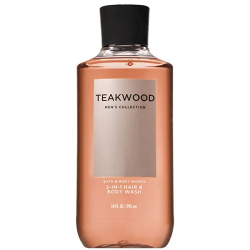 Шампунь для волосся та гель для душу 2в1 «тикове дерево та лаванда» Bath and Body Works 2-in-1 Hair & Body Wash Teakwood