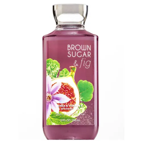 Гель для душа «инжир и кокос» Bath and Body Works Brown Sugar & Fig Body Wash, 295 мл.