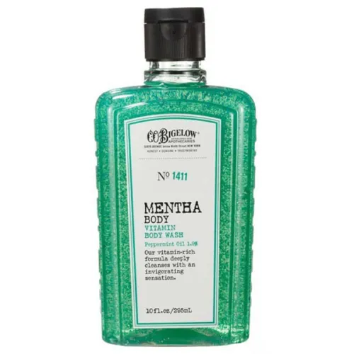 Гель для душа «мята» Bath and Body Works Mentha Vitamin Body Wash, 295 мл.