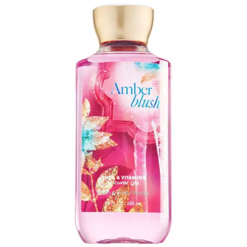 Гель для душа «шампанское и гардения» Bath and Body Works Shower Gel Amber Blush, 295 мл.