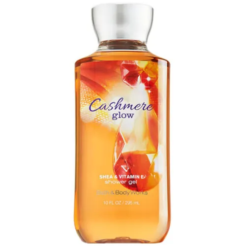 Гель для душа «ваниль и персик» Bath and Body Works Shower Gel Cashmere Glow, 295 мл.