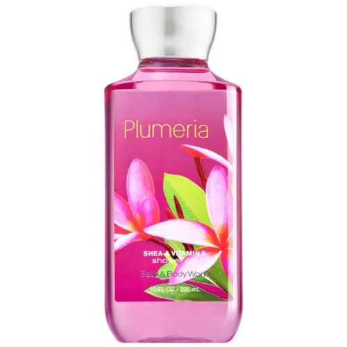 Гель для душа «плюмерия и жасмин» Bath and Body Works Shower Gel Plumeria, 295 мл.