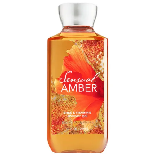 Гель для душа «лотос и янтарь» Bath and Body Works Shower Gel Sensual Amber, 295 мл.