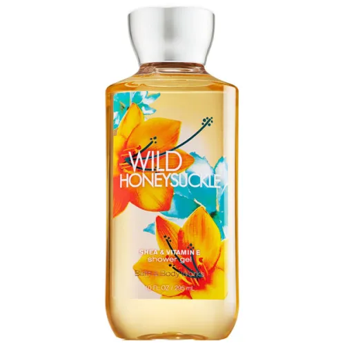 Гель для душа «жимолость и апельсин» Bath and Body Works Shower Gel Wild Honeysuckle, 295 мл.