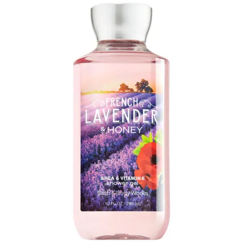 Гель для душа «лаванда и нектарин» Bath and Body Works Shower Gel French Lavender & Honey, 295 мл.