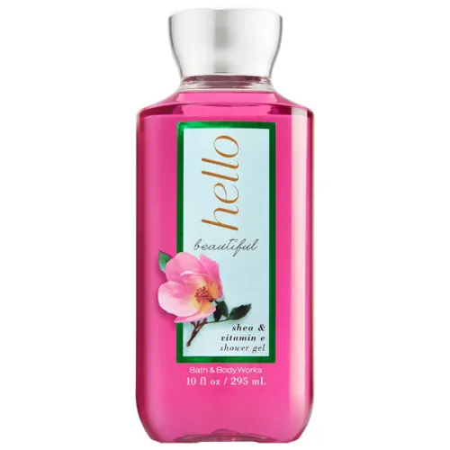 Гель для душа «гардения и магнолия» Bath and Body Works Shower Gel Hello Beautiful, 295 мл.