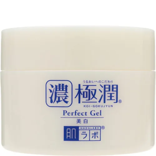 Відбілювальний гіалуроновий гель для обличчя Hada Labo Koi-Gokujyun Whitening Perfect Gel з арбутином, 100 г.