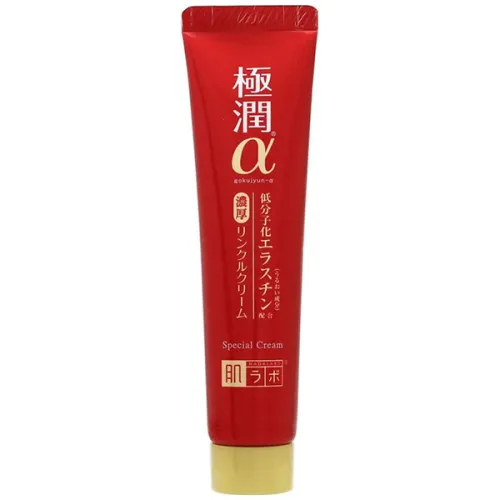 Ліфтинг крем-концентрат для шкіри навколо очей Hada Labo Gokujyun Alpha Special Wrinkle Cream, 30 г.