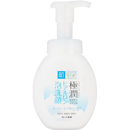 Гиалуроновая пенка для умывания Hada Labo Gokujyun Foaming Face Wash, 160 мл.