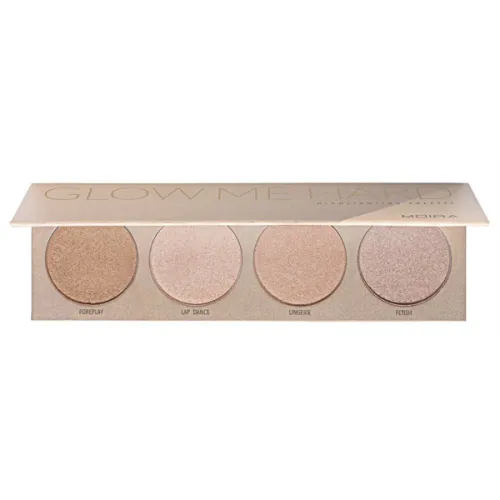 Палетка хайлайтерів для обличчя Moira Glow Me Hard Highlighting Palette